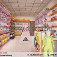 Thiết kế shop mẹ và bé - Anh Luân - Lạng Sơn diện tích 25m2